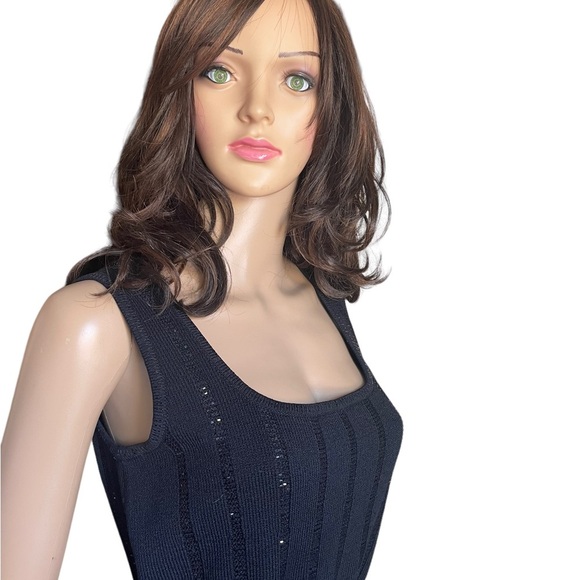 St. John evening embellished skirt and sleeveless top size 4/P - Picture 7 of 12